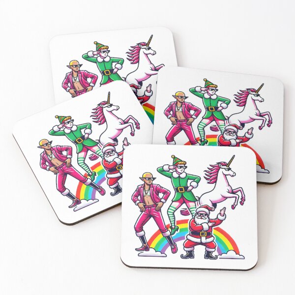 Item preview, dancing christmas squad designed and sold by bukajart.