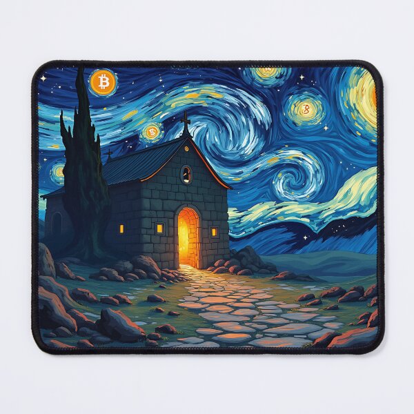 Item preview, Bitcoin Glimmer A Subtle Spark designed and sold by RadDeck.