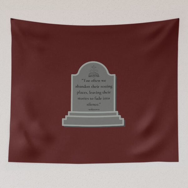 Item preview, Too Often We Abandon Their Resting Places designed and sold by JoezPlace.