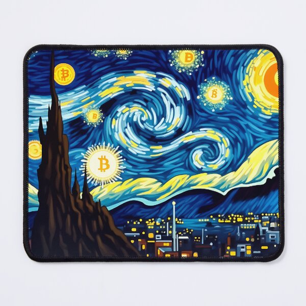Item preview, Bitcoin Vista A Broader View designed and sold by RadDeck.