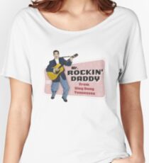 EDDIE BOND ROCKIN' DADDY Women's Relaxed Fit T-Shirt