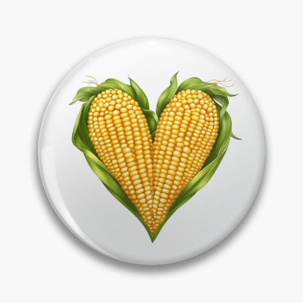 Item preview, Heart-shaped Corn Cobs designed and sold by DigitalToast.