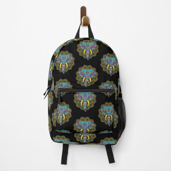 Item preview, Elephant with Mandala Ornaments designed and sold by TurtleDojo.