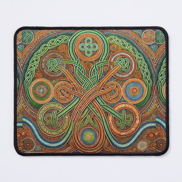 Item preview, Sacred Paths Intertwined Cultural Fusion Design designed and sold by Traloch O'Laoi.