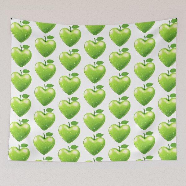 Item preview, Manzana verde en forma de corazón designed and sold by DigitalToast.