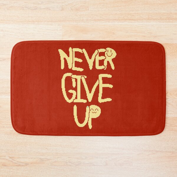 Item preview, Never Give Up Pixels designed and sold by chowlet.
