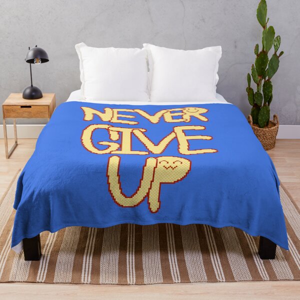 Item preview, Never Give Up Pixels designed and sold by chowlet.