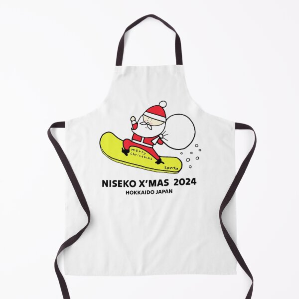 Item preview, X'mas Niseko Santa 2024 ニセコ Snowboarding Decal 01 | Japan Hokkaido Christmas | Japow Powder Snow designed and sold by PawaPotto.
