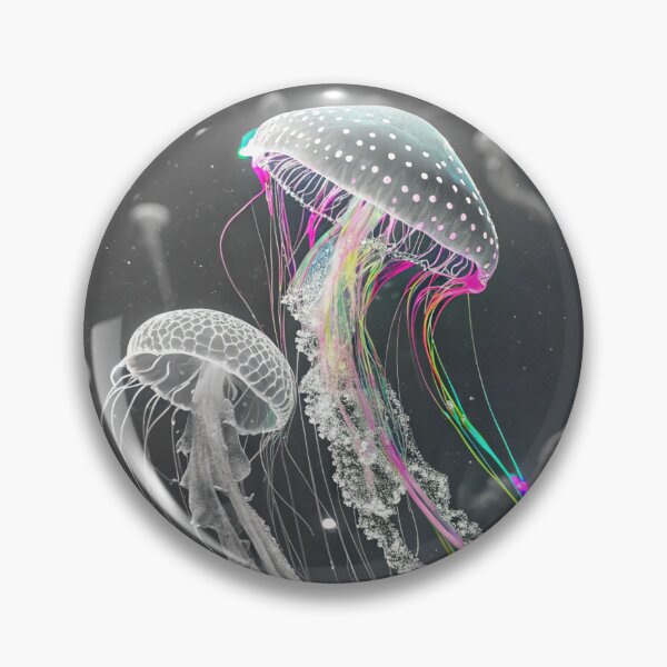 Item preview, Dreamlike Jellyfish: Bioluminescent Ocean Beauty designed and sold by fc2c.