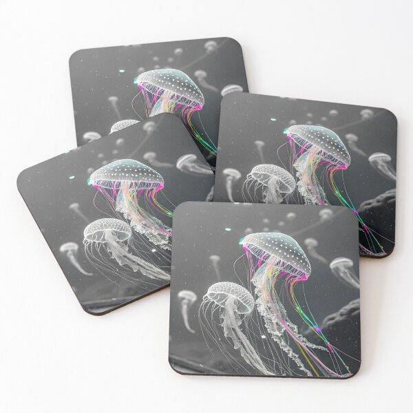 Item preview, Dreamlike Jellyfish: Bioluminescent Ocean Beauty designed and sold by fc2c.