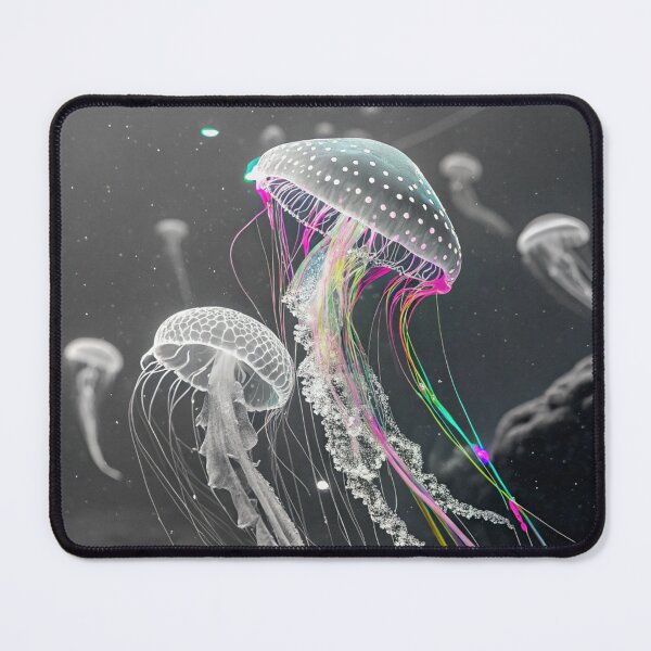 Item preview, Dreamlike Jellyfish: Bioluminescent Ocean Beauty designed and sold by fc2c.