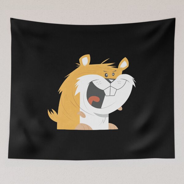 Item preview, Crazy-Looking Funny Hamster designed and sold by TurtleDojo.