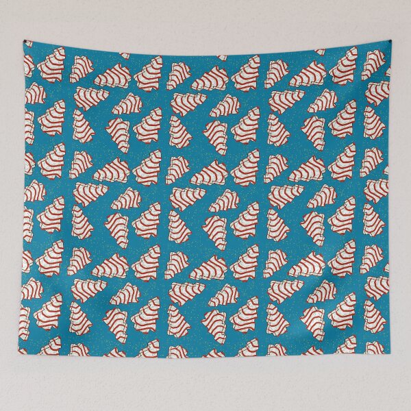 Item preview, Yuletide Treats on Blue Hues designed and sold by Tekascreative.