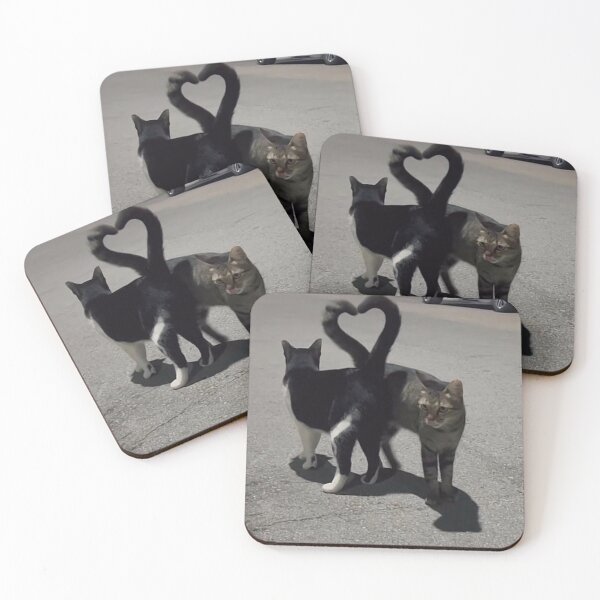 Item preview, Cat tails forming a heart shape designed and sold by Prakriti  Basnet.