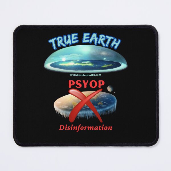 Item preview, True Earth vs flat earth society psyop designed and sold by TruthRev101.