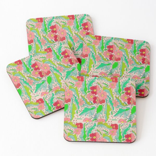 Item preview, Pink and red poppies designed and sold by Kattrend.