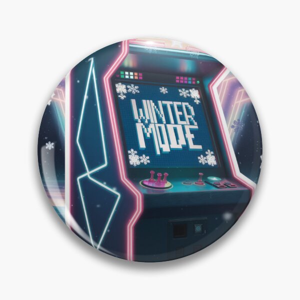 Item preview, Winter Arcade: 80s Retro Snow Mode designed and sold by Lelum senadeera.