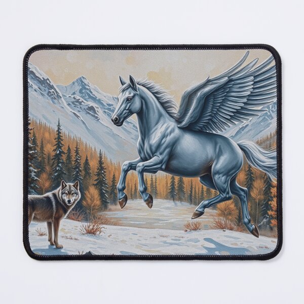 Item preview, Pegasus and Wolf designed and sold by Skye Ryan-Evans.