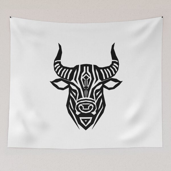 Item preview, Bold Tribal Bull designed and sold by the Zarock Shop.