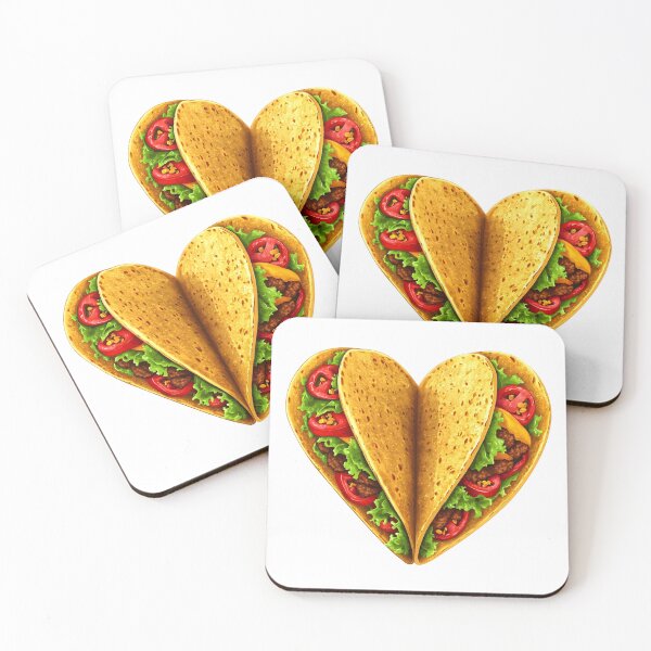 Item preview, Heart-shaped Tacos designed and sold by DigitalToast.