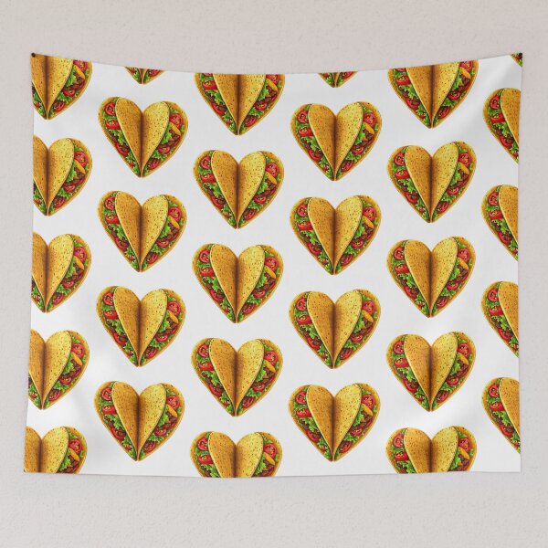 Item preview, Heart-shaped Tacos designed and sold by DigitalToast.