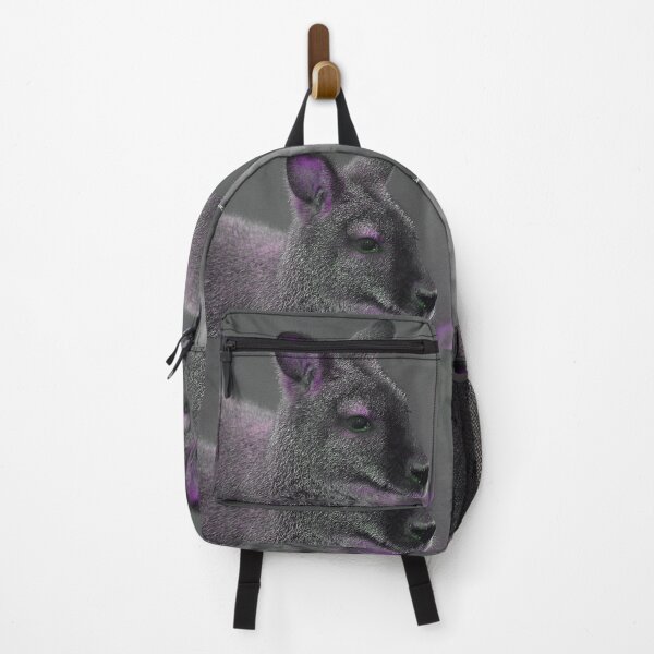 Item preview, Cute Australian Baby Wallaby in Lavender Purple Painting designed and sold by Yogibear & Rachelle .