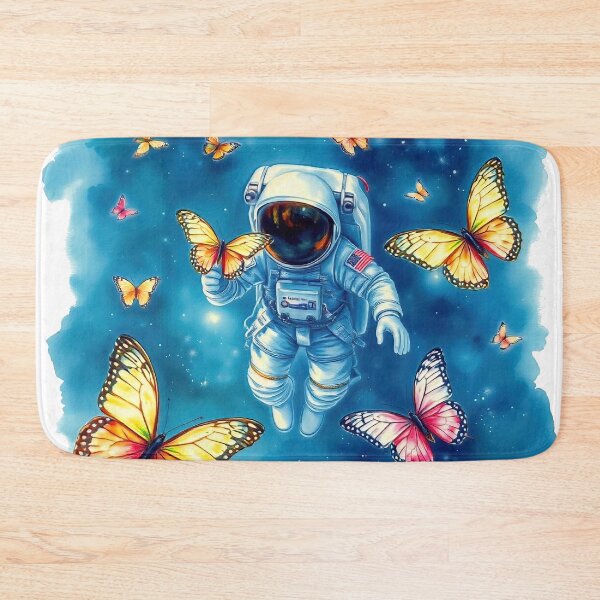 Item preview, Cosmic Encounter: Astronaut and Butterflies designed and sold by ChrisButler.
