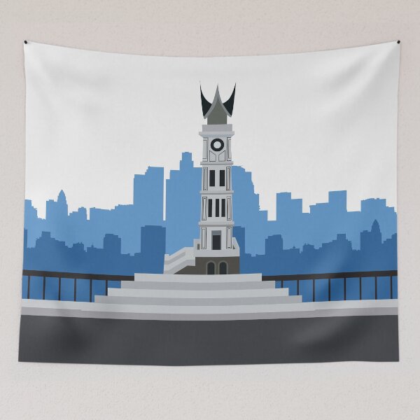 Item preview, Jam Gadang Vector Design designed and sold by andriassaputro.