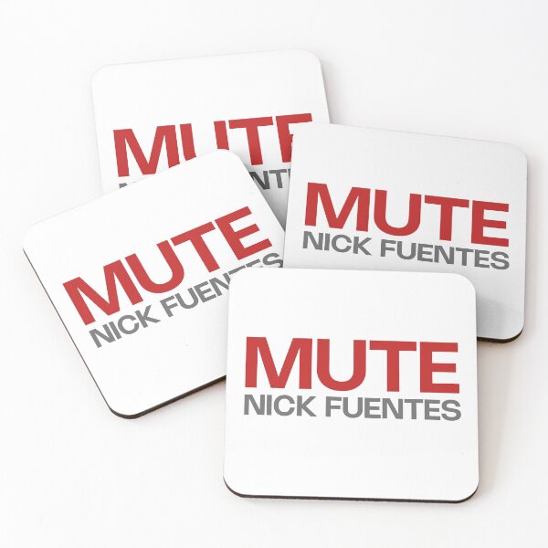 Item preview, Nick Fuentes | Mute Nick Fuentes designed and sold by Nasoohhassan.