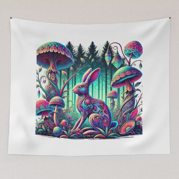 Item preview, Psychedelic Forest Wonderland designed and sold by becauseturkey.