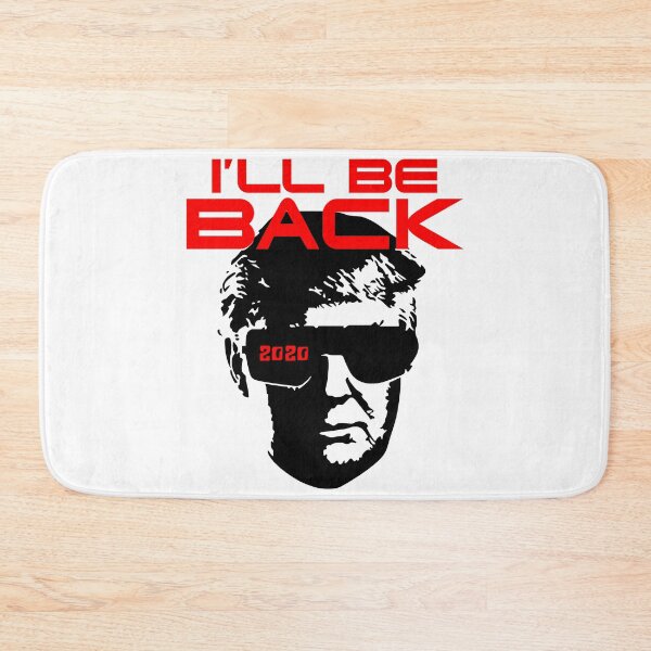 Item preview, Funny Trump Terminator Parody - Trump I'll Be Back (Black Version) designed and sold by asbno19.