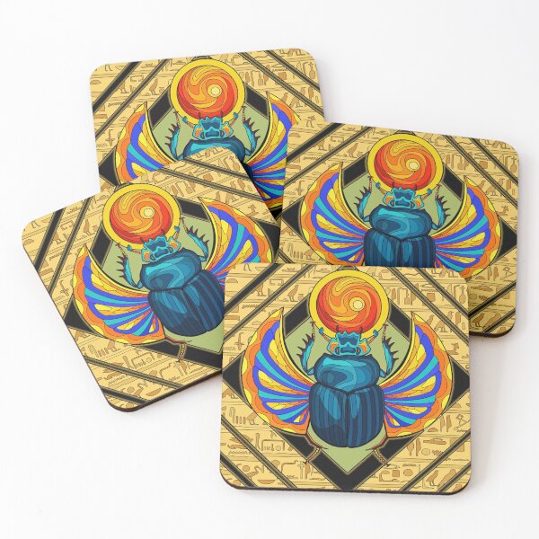 Item preview, ancient Egyptian beetle  designed and sold by anubis-alex.