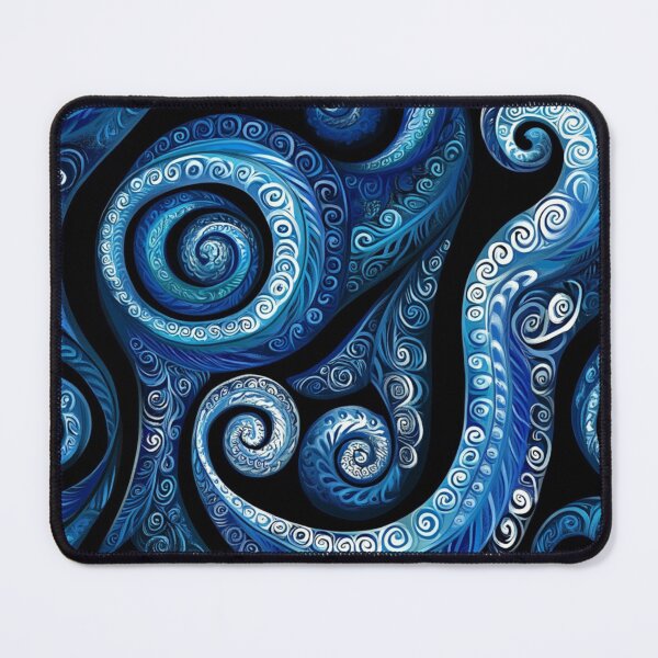 Item preview, New Zealand Māori Paua Pattern Koru Design 243 designed and sold by GrinGalore.