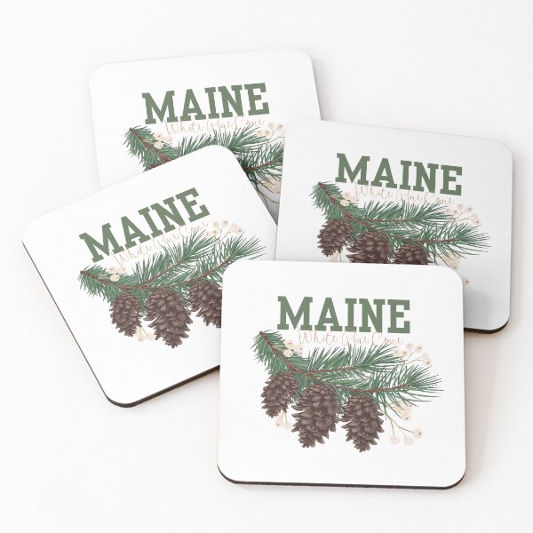Item preview, Maine White Pine Cone State Flower Classic T-shirt Sticker designed and sold by ThinkNature!.