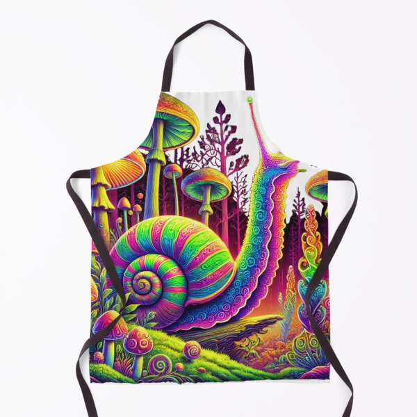 Item preview, Psychedelic Snail in Enchanted Forest designed and sold by becauseturkey.