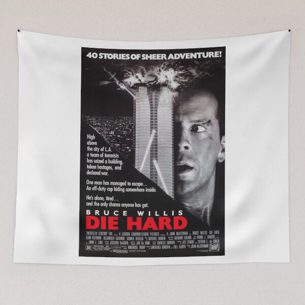 Item preview, Die Hard poster designed and sold by martirush.