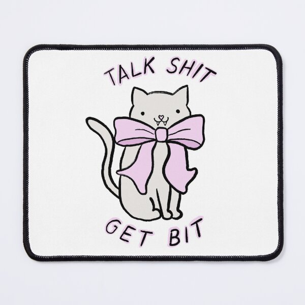Item preview, White cat - Get Bit designed and sold by Marrascaud.