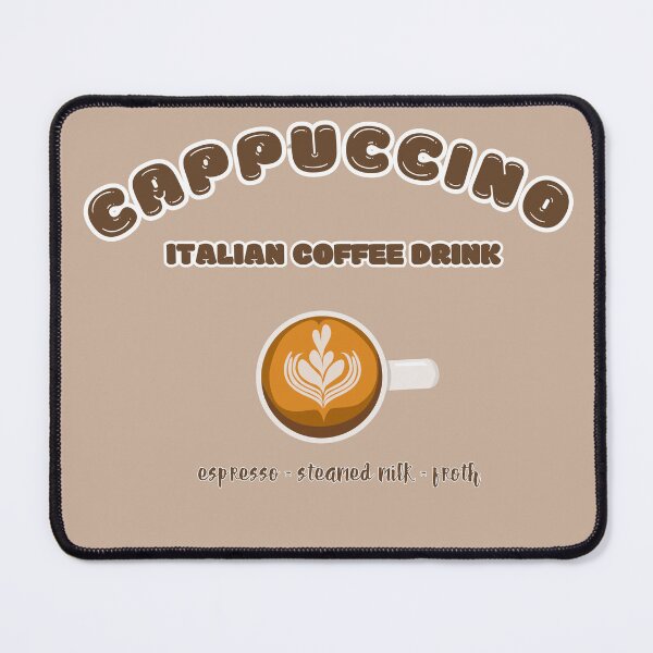 Item preview, cappuccino Italian coffee drink designed and sold by santoshputhran.