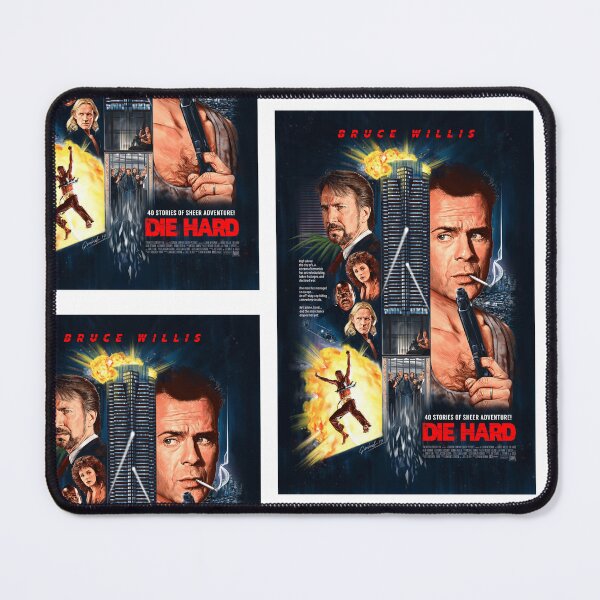 Item preview, Die Hard Vintage Poster designed and sold by martirush.