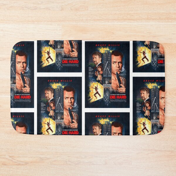 Item preview, Die Hard Vintage Poster designed and sold by martirush.