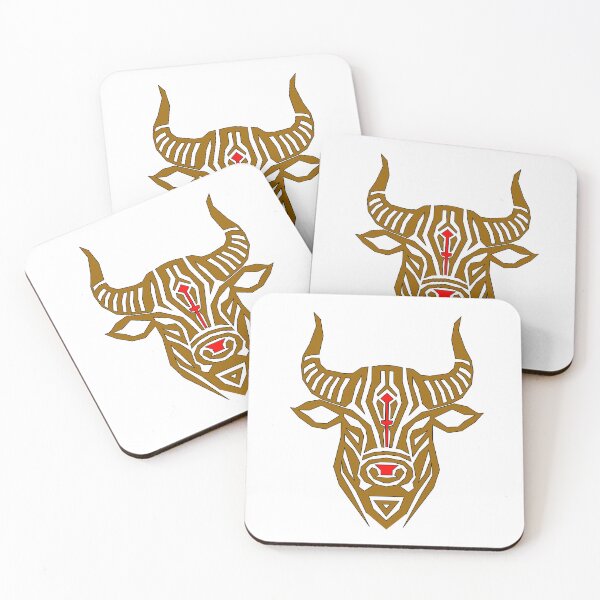 Item preview, Brown Tribal Bull designed and sold by the Zarock Shop.