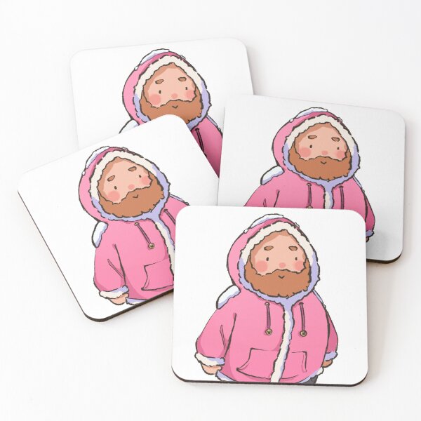 Artikelvorschau, CaseOh, Rosa Winter-Kapuzenpullover entworfen und verkauft von DaikiBee.