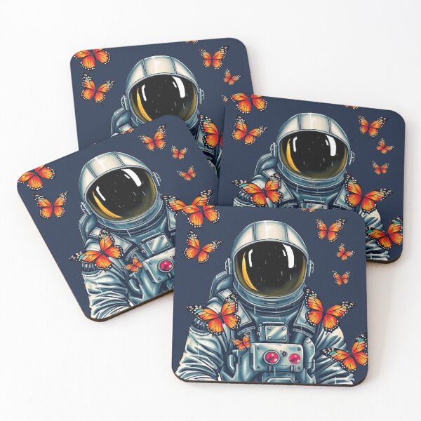 Item preview, Butterfly Voyage: Astronaut in Wonder designed and sold by ChrisButler.