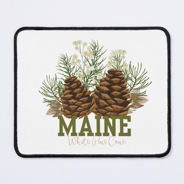 Item preview, Maine White Pine Cone State Flower Classic T-shirt Sticker designed and sold by ThinkNature!.