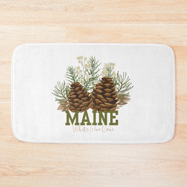 Item preview, Maine White Pine Cone State Flower Classic T-shirt Sticker designed and sold by ThinkNature!.