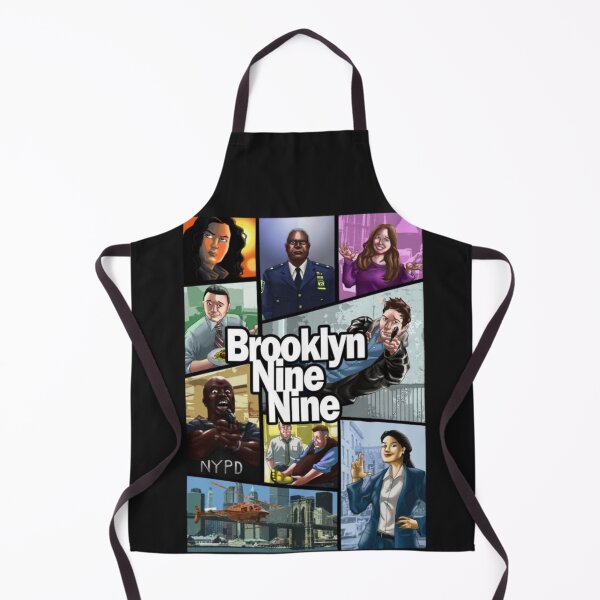 Item preview, Brooklyn Nine Cartoon Art Design designed and sold by InnaVieru.