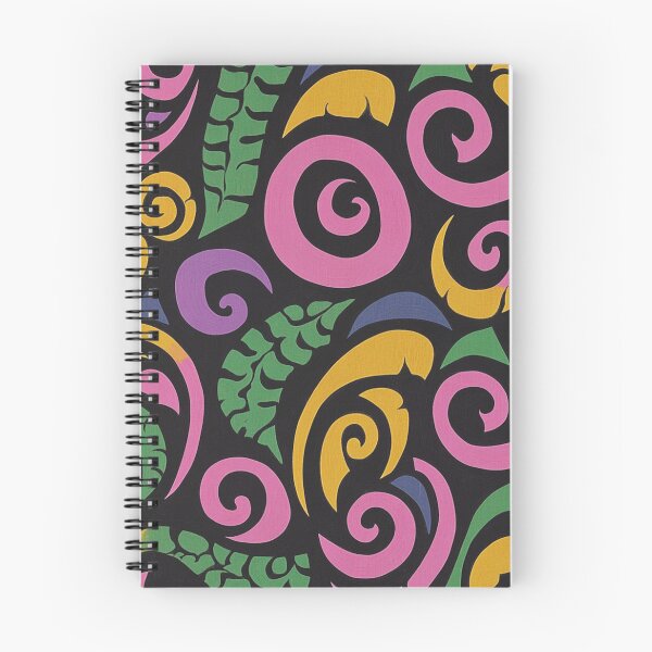 Item preview, New Zealand Māori Paua Pattern Koru Design 247 designed and sold by GrinGalore.