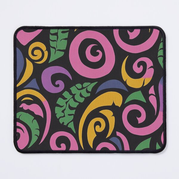 Item preview, New Zealand Māori Paua Pattern Koru Design 247 designed and sold by GrinGalore.