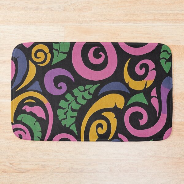 Item preview, New Zealand Māori Paua Pattern Koru Design 247 designed and sold by GrinGalore.