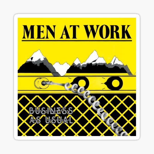 Item preview, Men At Work designed and sold by asbno19.